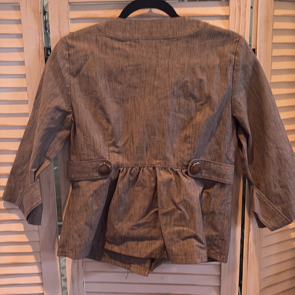 CALVIN KLEIN CROPPED SUIT 1/4 Sleeve Adorable Jacket-great pre-loved condition - Picture 6 of 10